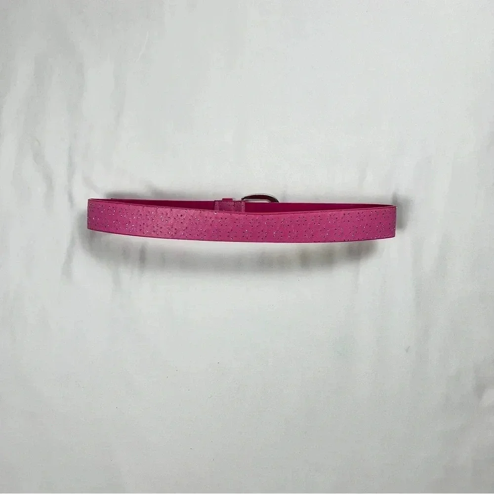 Y2K L.e.i. Pink Sparkly Belt